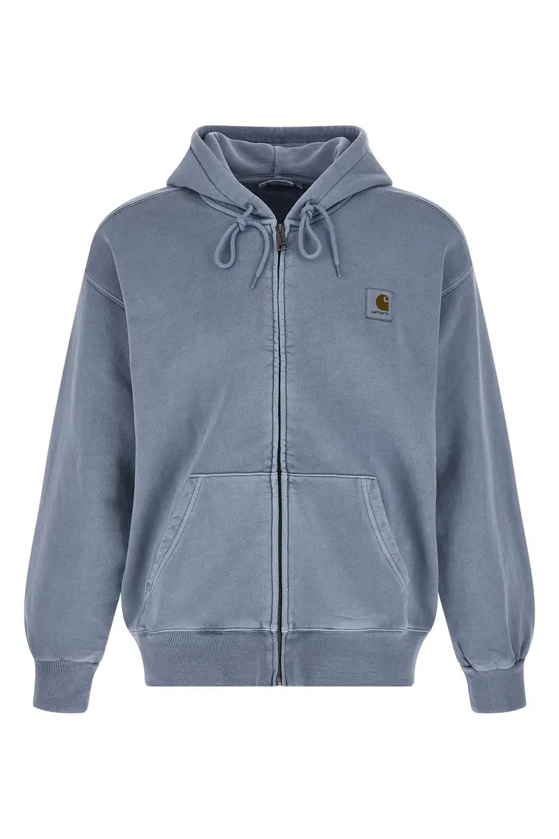 Felpa Con Cappuccio Nelson Blu