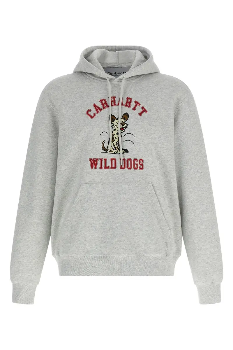 Felpa Con Cappuccio 'Wild Dog' Grigio