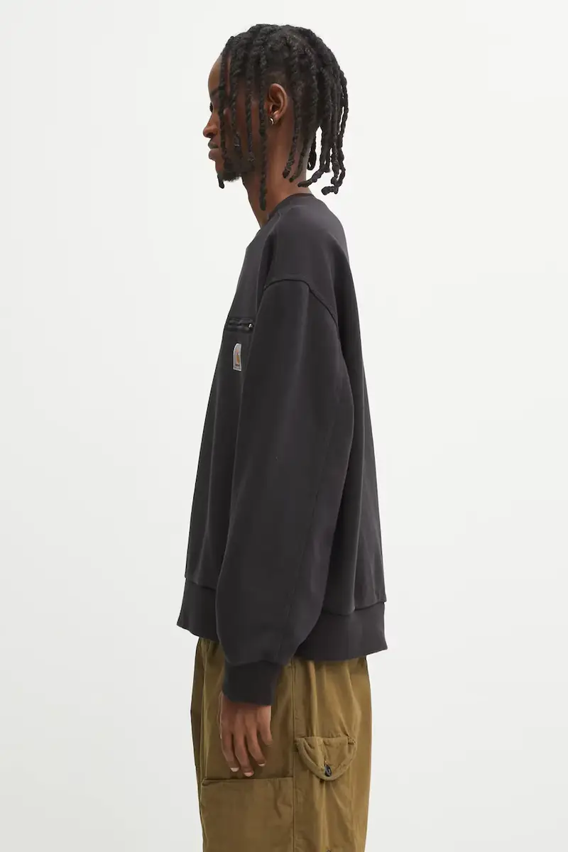 felpa Detroit Sweat uomo colore nero I035547.8906 miniatura 2