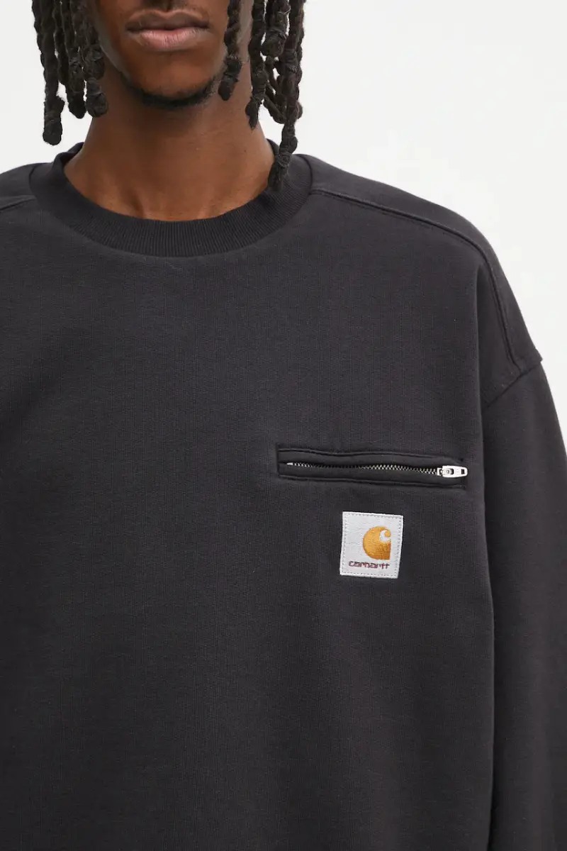 felpa Detroit Sweat uomo colore nero I035547.8906 miniatura 4