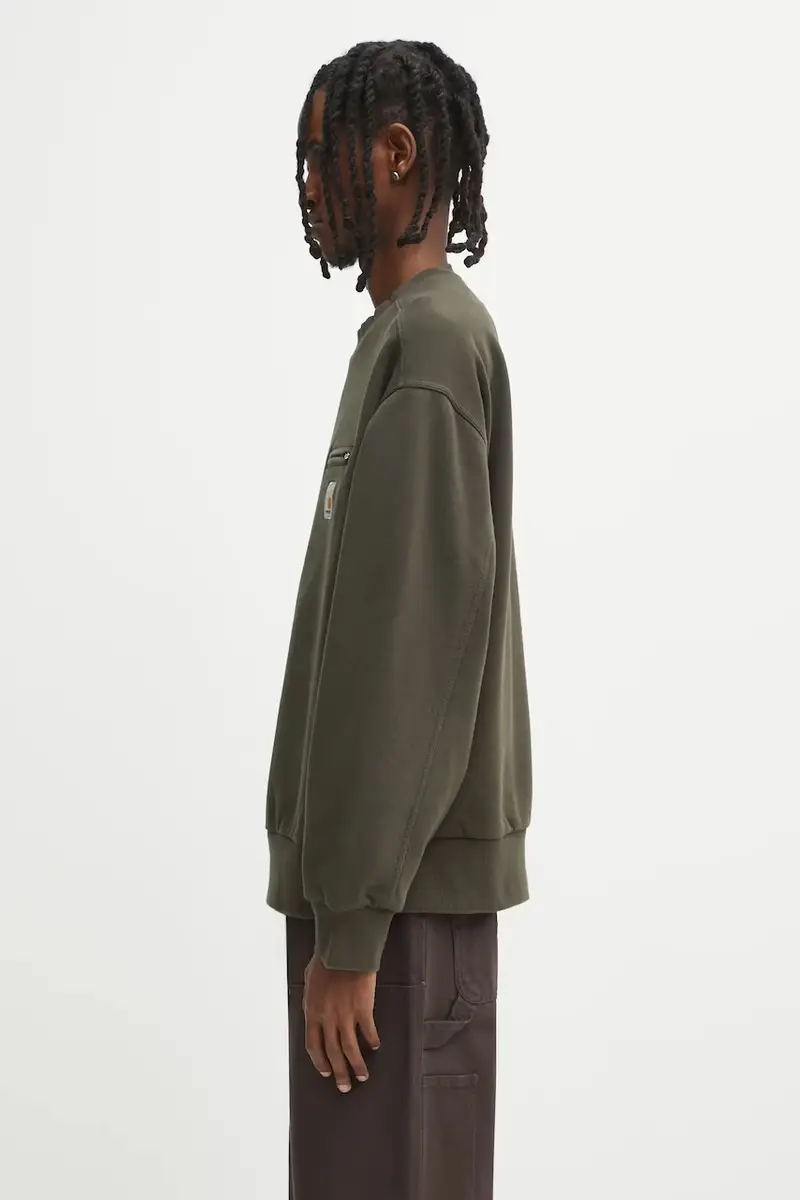 felpa Detroit Sweat uomo colore verde I035547.4906 miniatura 2