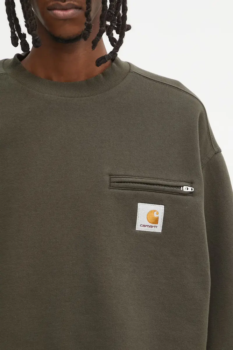 felpa Detroit Sweat uomo colore verde I035547.4906 miniatura 4