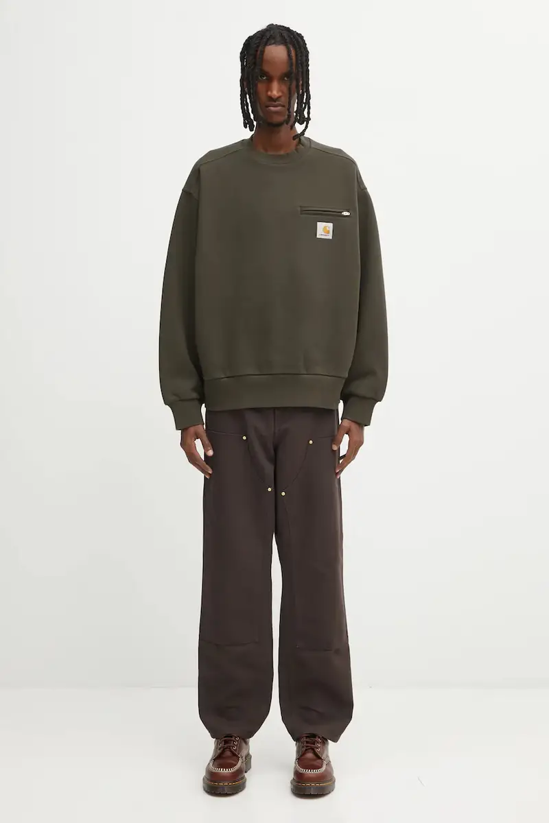 felpa Detroit Sweat uomo colore verde I035547.4906 miniatura 5