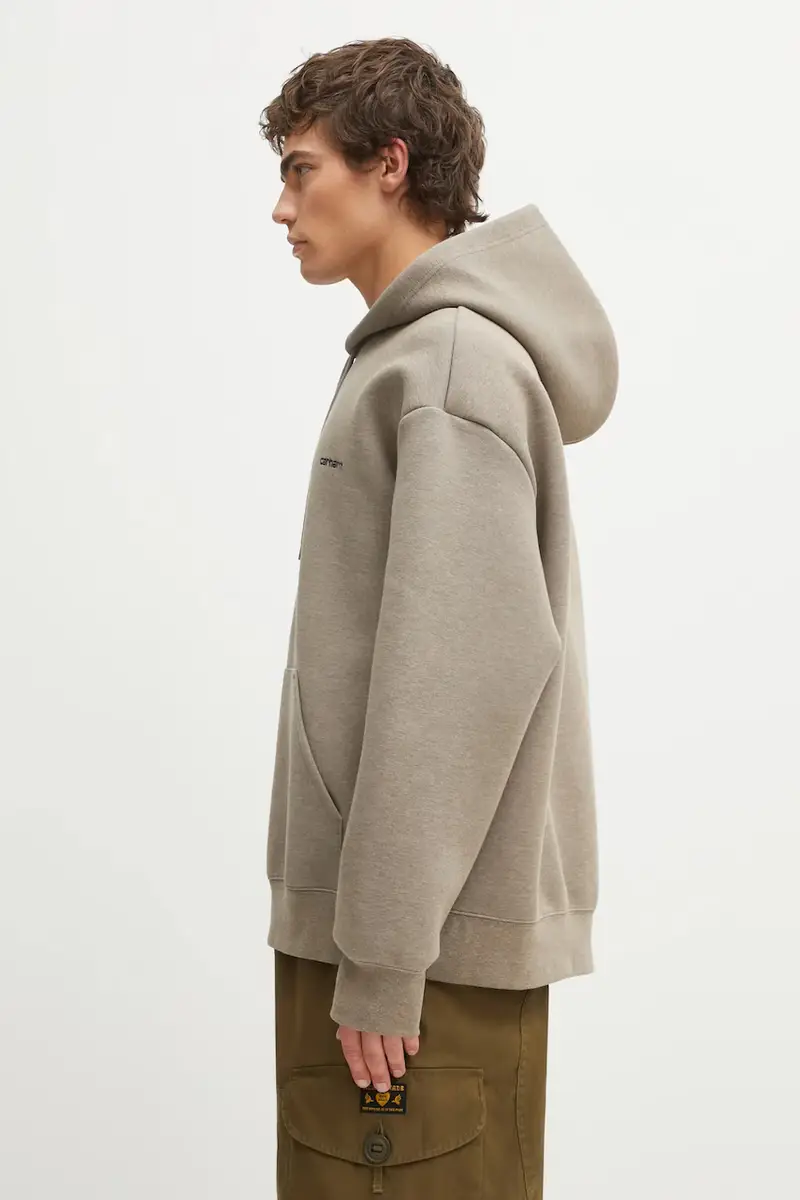 felpa Hooded Alda Sweat uomo colore beige con cappuccio I036055.1M5XX miniatura 2