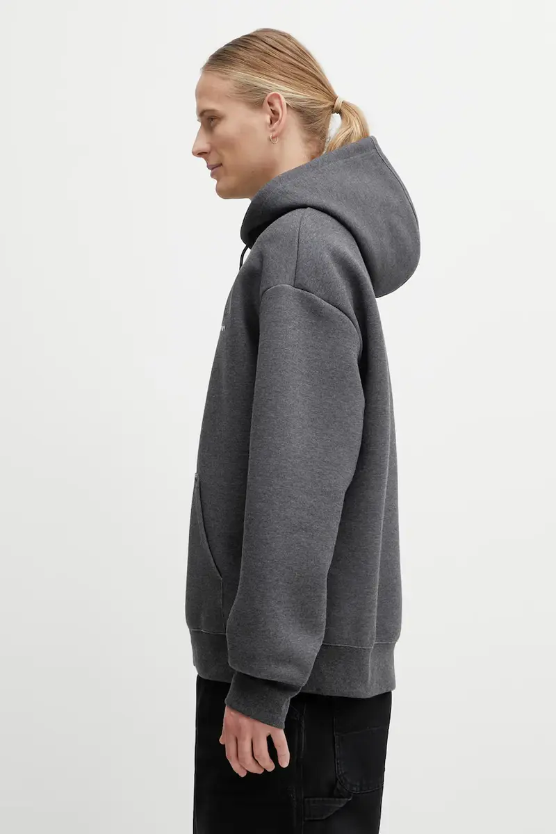 felpa Hooded Alda Sweat uomo colore grigio con cappuccio I036055.0D2XX miniatura 2