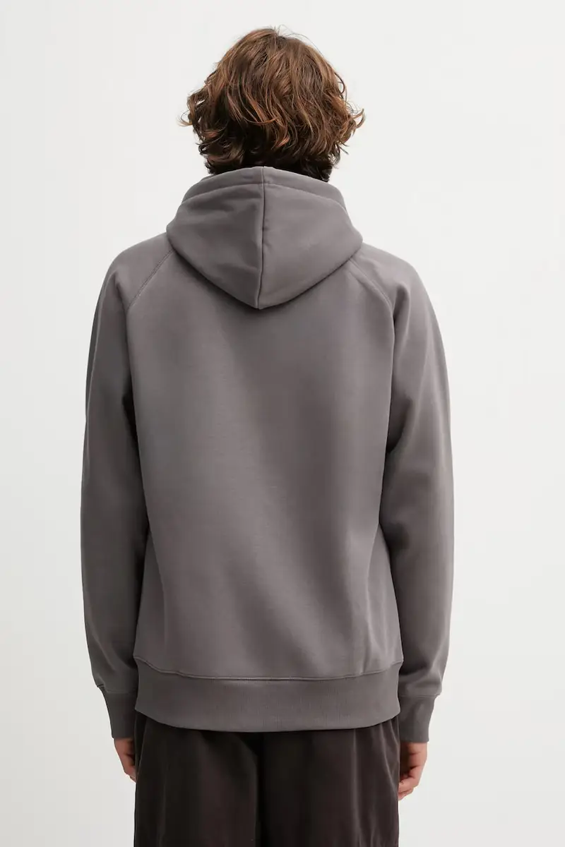 felpa Hooded Chase Jacket Grigio miniatura 3