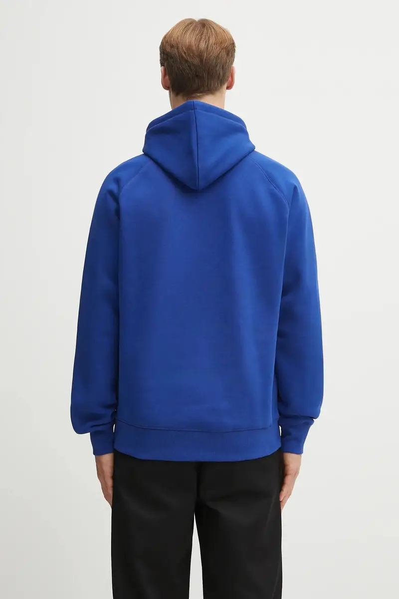 felpa Hooded Chase uomo colore blu con cappuccio I033661.30XXX miniatura 3