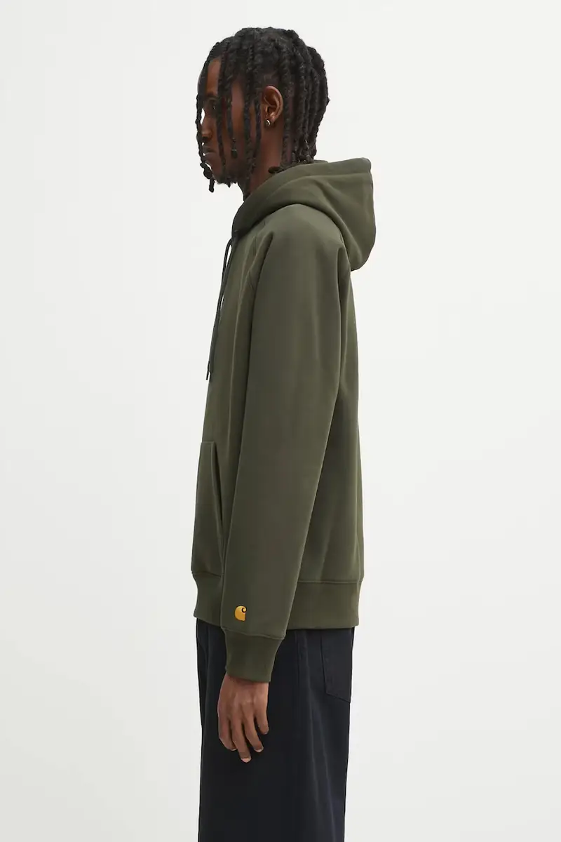 felpa Hooded Chase uomo colore verde con cappuccio I033661.3CBXX miniatura 2