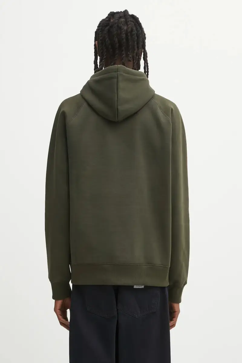 felpa Hooded Chase uomo colore verde con cappuccio I033661.3CBXX miniatura 3