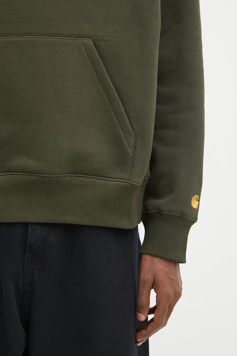 felpa Hooded Chase uomo colore verde con cappuccio I033661.3CBXX miniatura 4