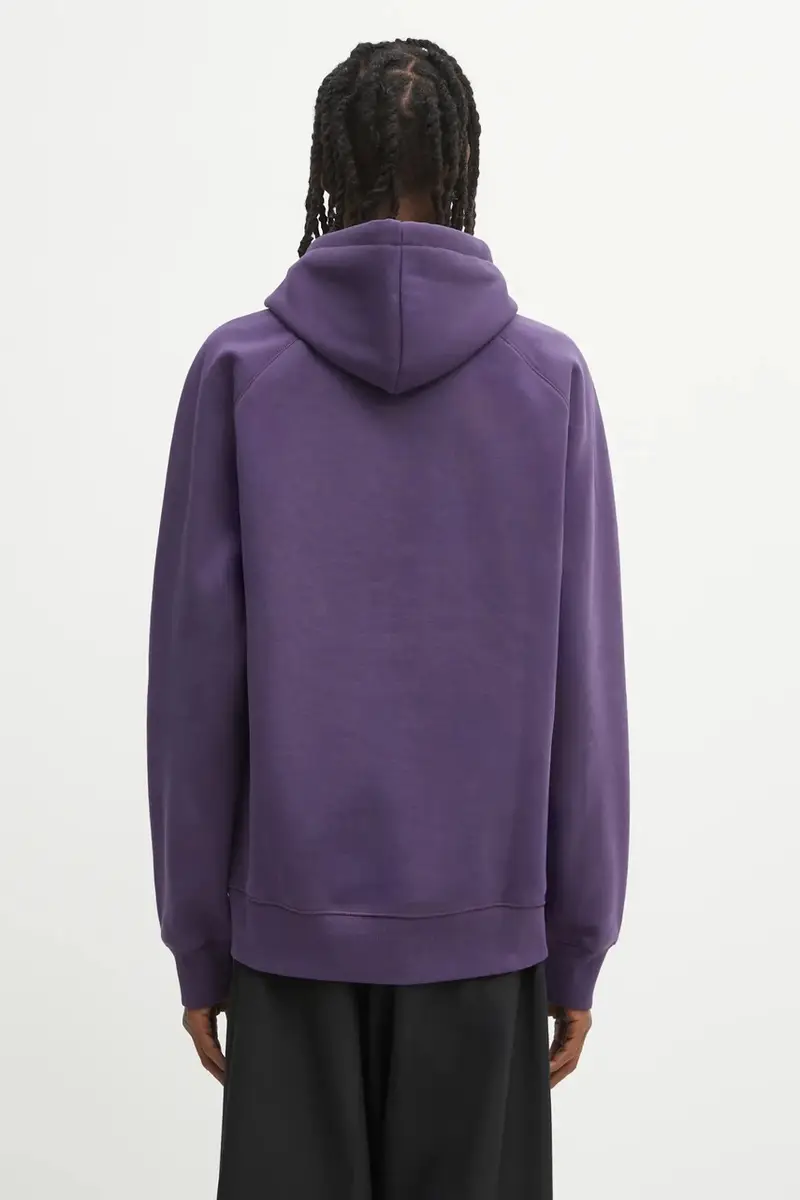 felpa Hooded Chase uomo colore violetto con cappuccio I033661.37YXX miniatura 3