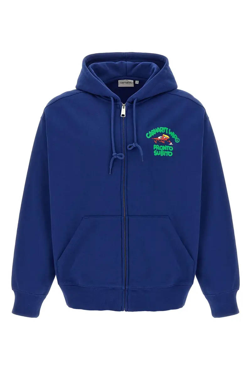 Felpa 'Hooded Pronto Sweat Jacket' Blu