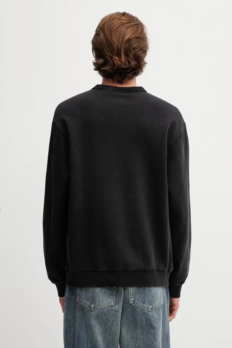 felpa in cotone Faded Pond Corps Sweat Nero miniatura 3