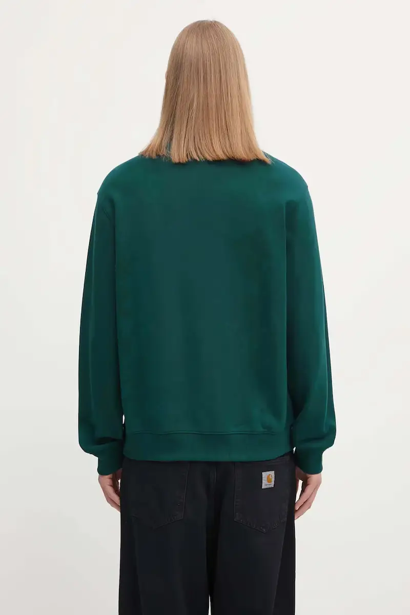 Carhartt WIP Polo Uomo Verde 2585013 miniatura 3