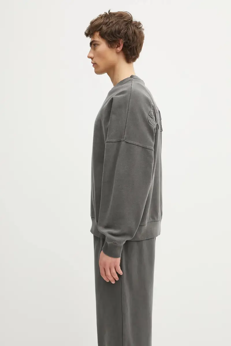 felpa in cotone RGGD Sweat uomo colore grigio I035636.89GD miniatura 2