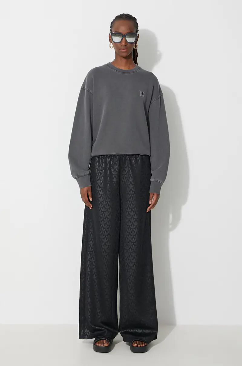 felpa in cotone W Nelson Sweat I029537 Grigio miniatura 2