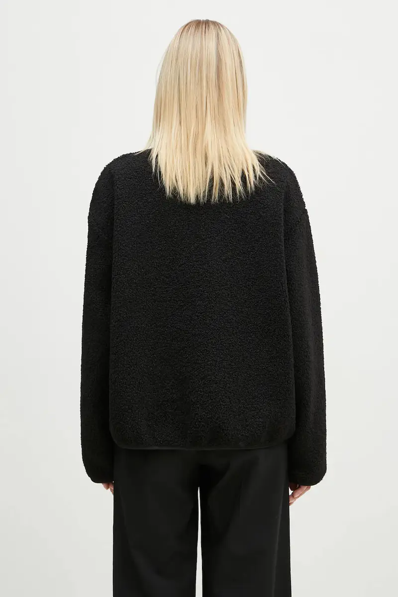 felpa in pile Elliot High Neck Liner colore nero I032241.00EXX miniatura 3