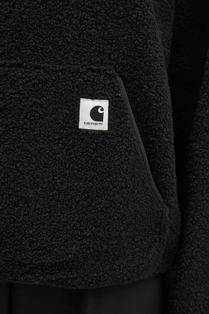 felpa in pile Elliot High Neck Liner colore nero I032241.00EXX miniatura 4