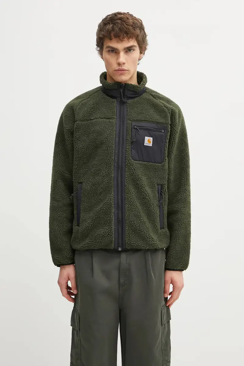 felpa in pile Prentis Liner uomo colore verde I035696.32YXX