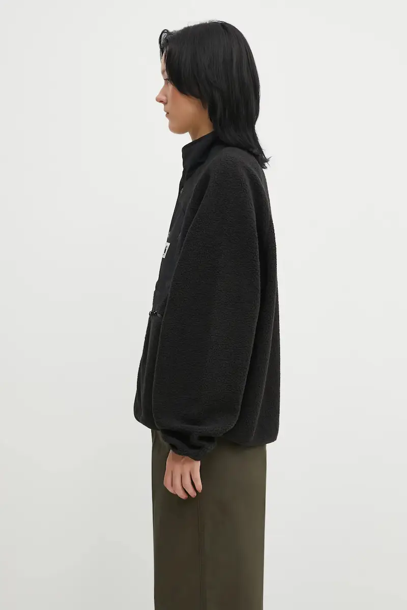 felpa in pile W' Flynn Fleece Jacket donna colore nero I035460.00EXX miniatura 2