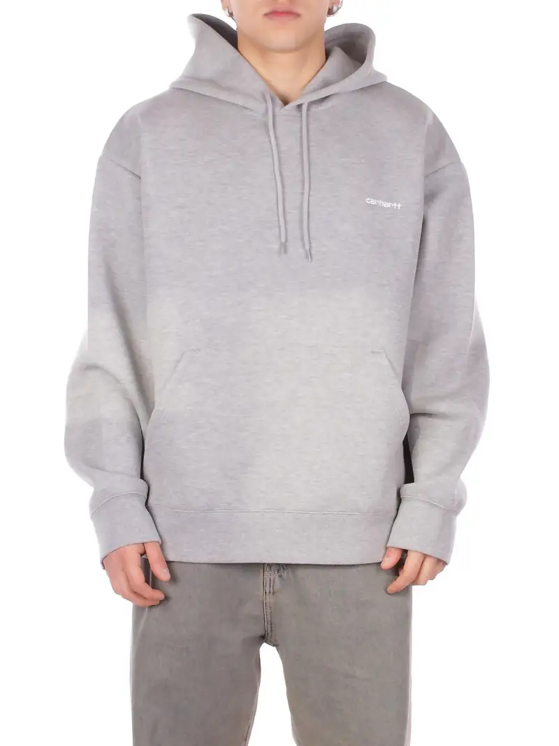 Felpa Uomo CARHARTT WIP Grey Hooded alda sweatshirt