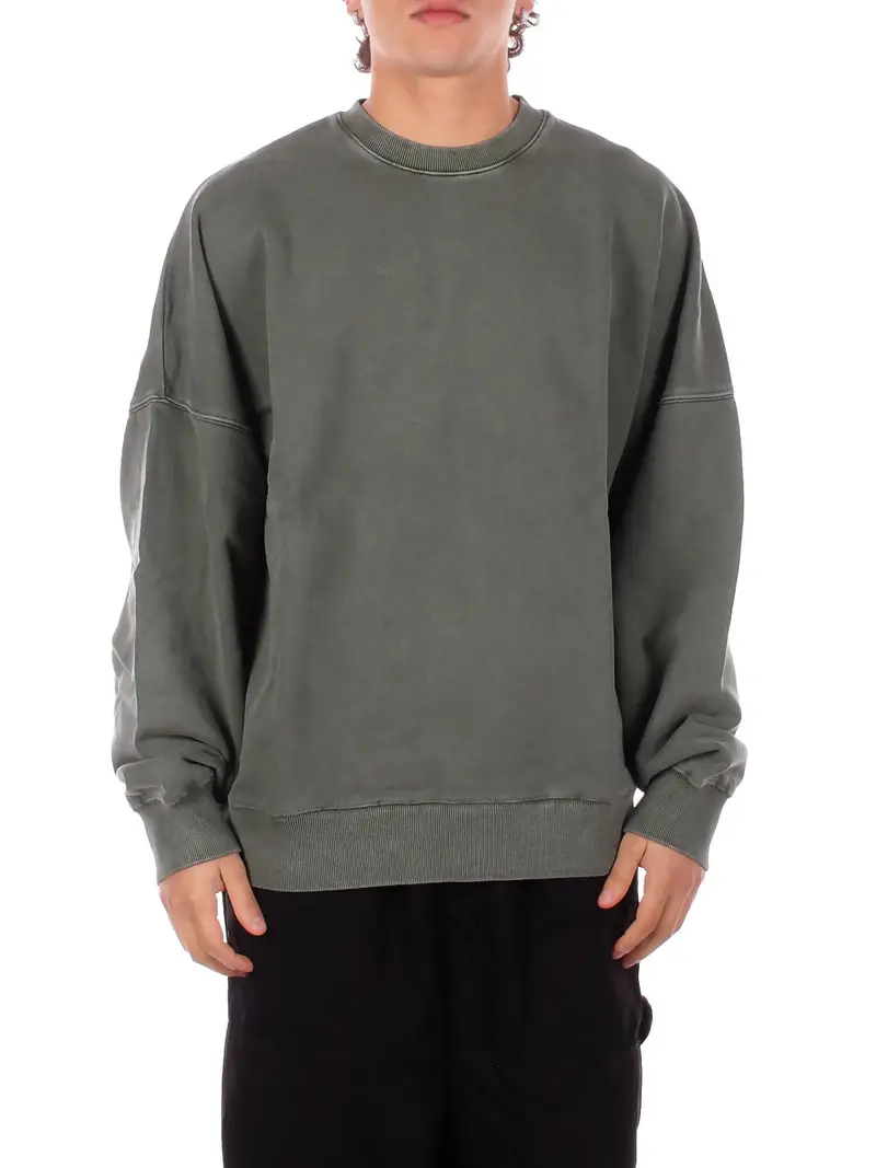 Felpa Uomo CARHARTT WIP Militare Rggd sweatshirt
