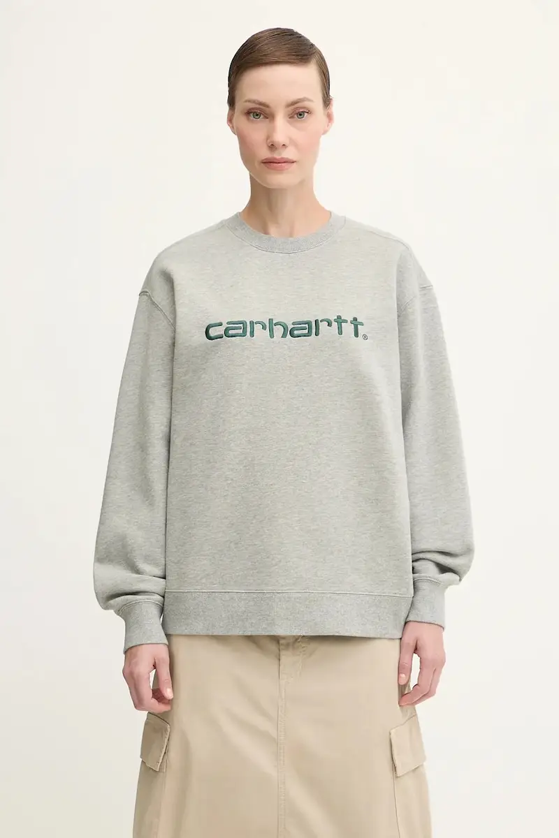 felpa W' Carhartt Sweat donna colore grigio I033647.32AXX