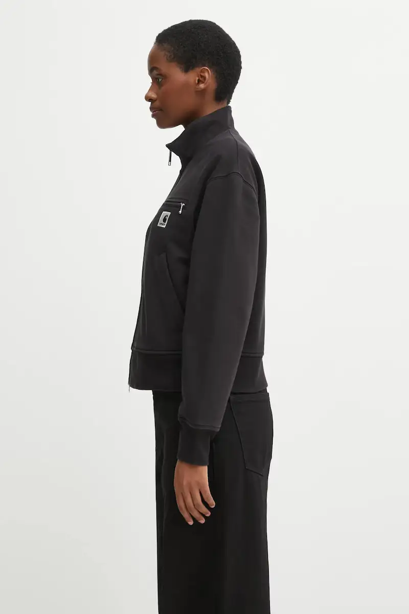 felpa W' Detroit Sweat Jacket donna colore nero I035703.8906 miniatura 2