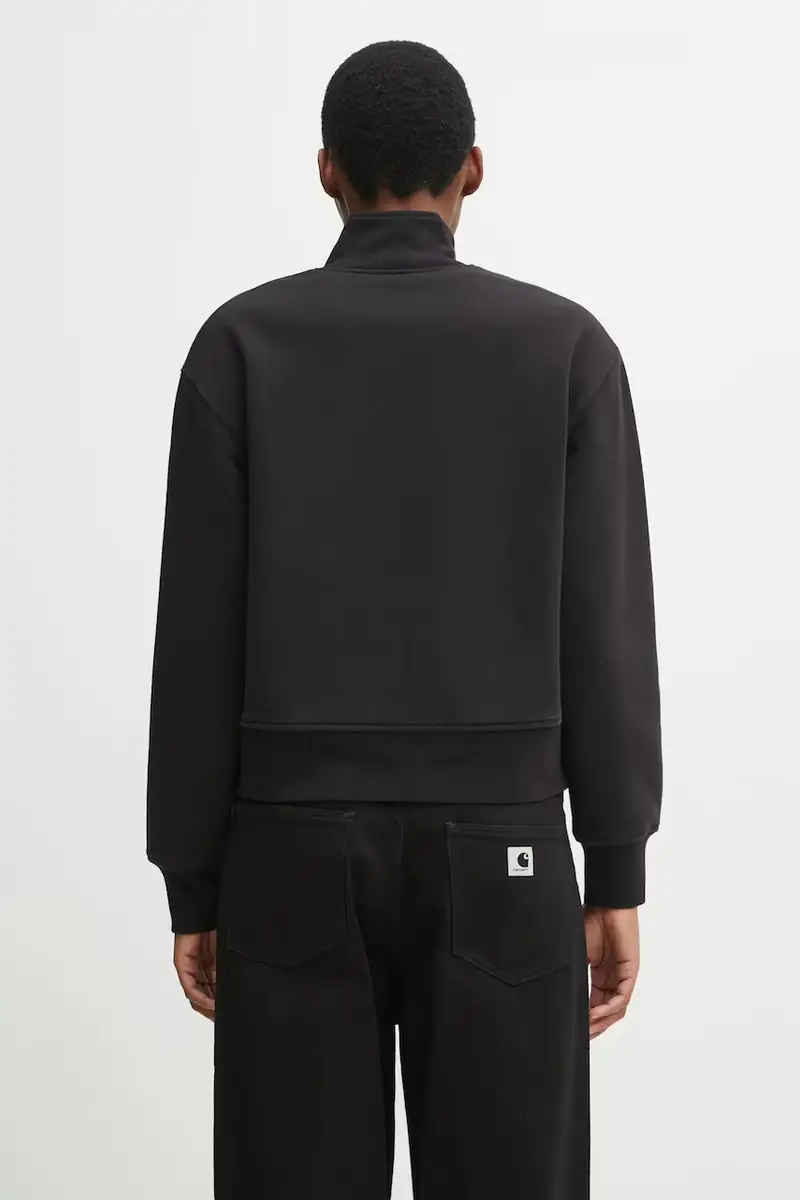 felpa W' Detroit Sweat Jacket donna colore nero I035703.8906 miniatura 3