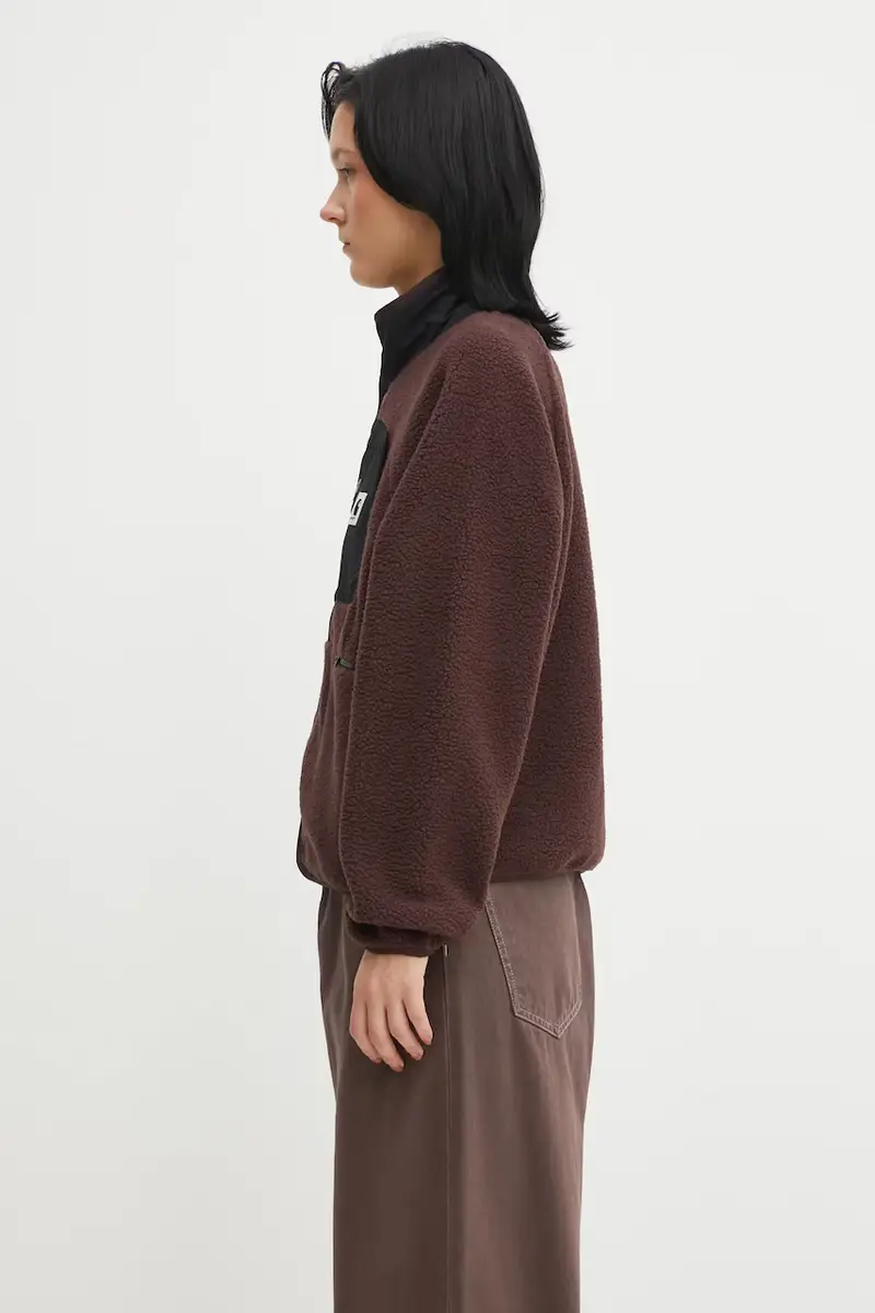 felpa W' Flynn Fleece Jacket donna colore marrone I035460.3ANXX miniatura 2