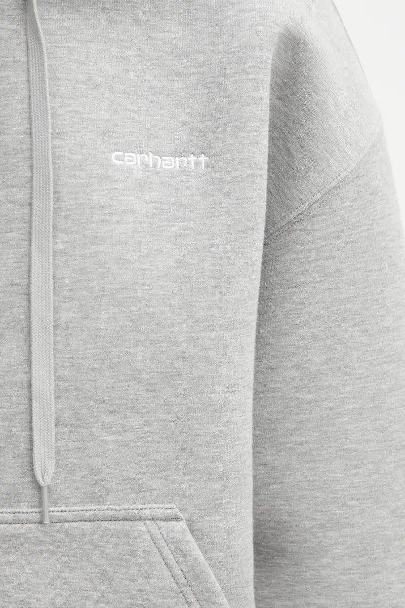 felpa W Hooded Alda Jacket donna colore grigio con cappuccio I036028.00DXX miniatura 4