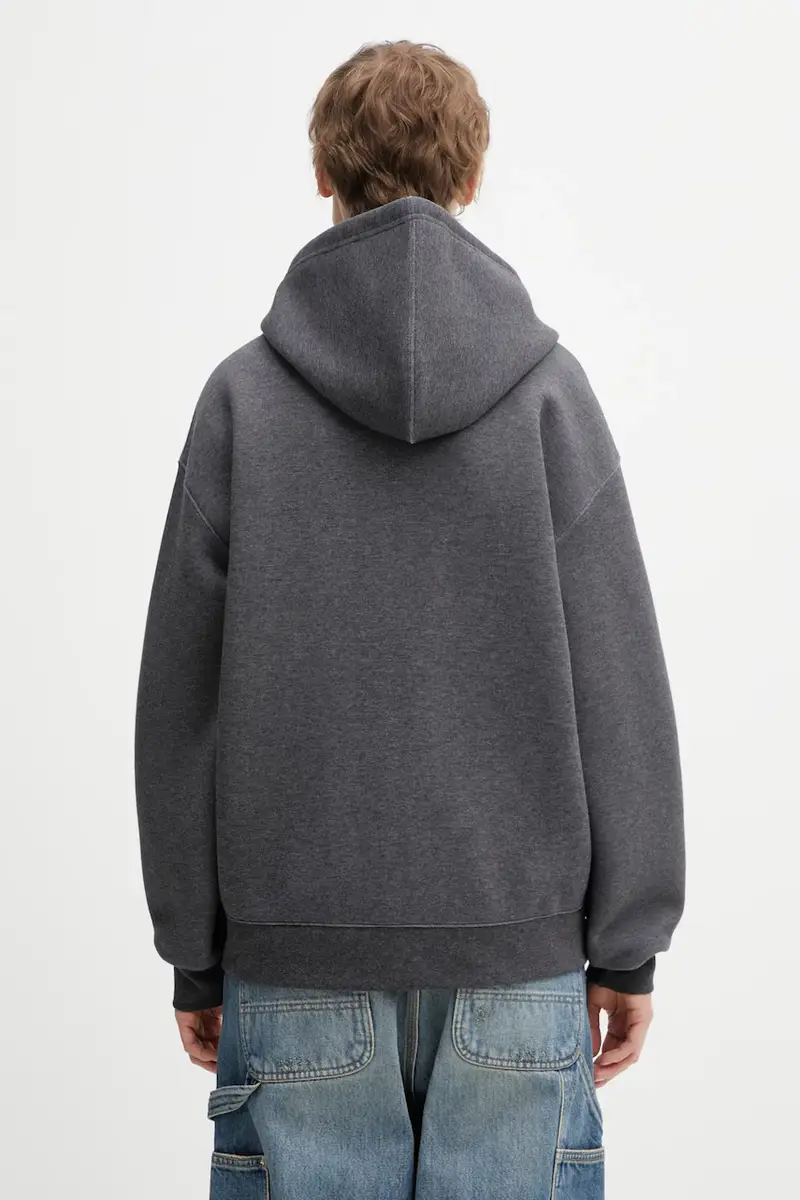 felpa W Hooded Alda Jacket donna colore grigio con cappuccio I036028.0D2XX miniatura 3