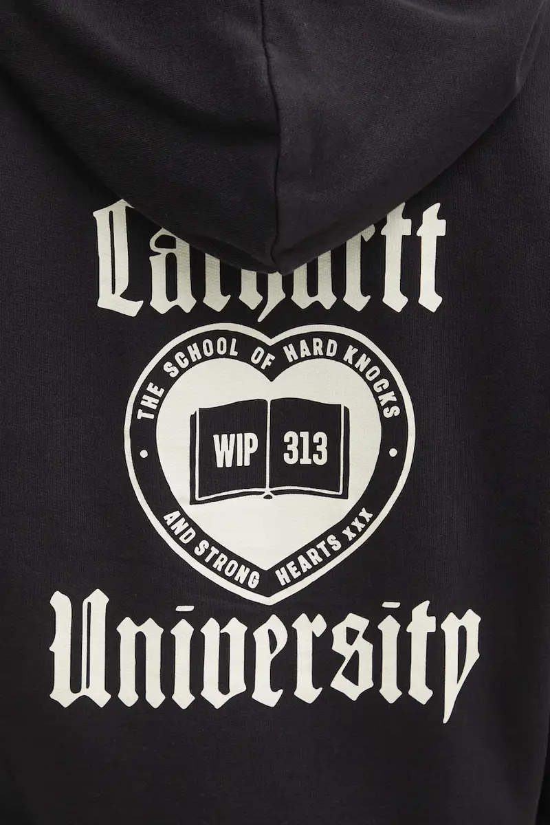 felpa W' Hooded Schooling Jacket donna colore nero con cappuccio I035514.8906 miniatura 4