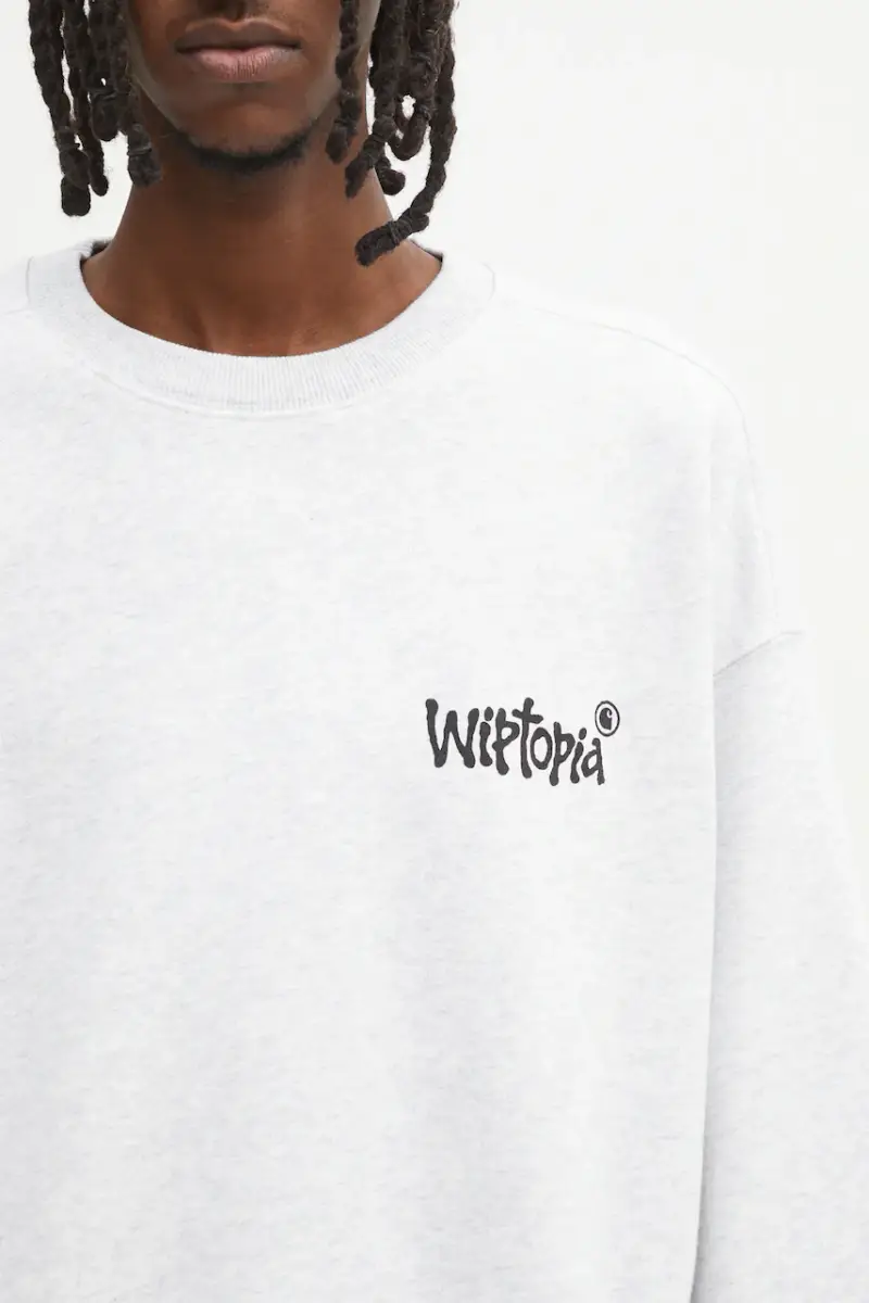 felpa Wiptopia Sweat uomo colore grigio I035644.482XX miniatura 4