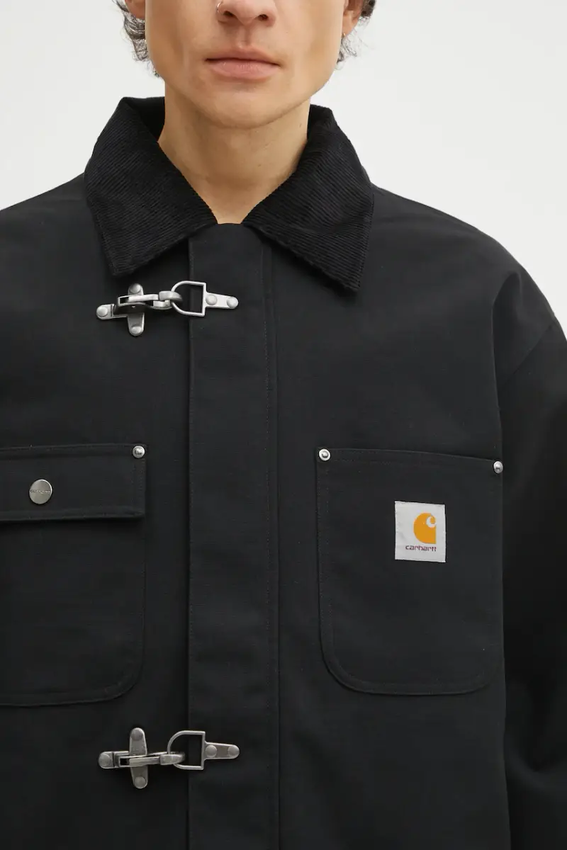 giacca Adair Coat Nero miniatura 4