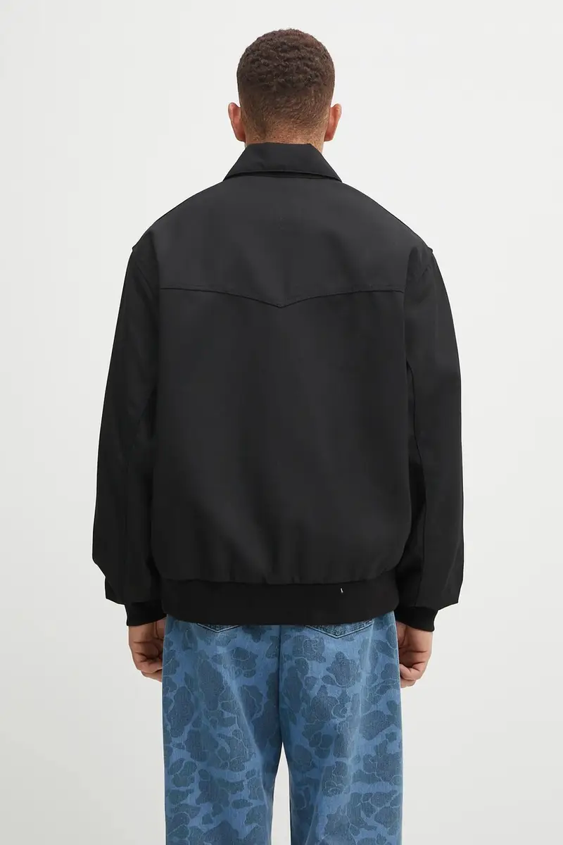 giacca bomber con lana Ray Jacket colore nero I035622.8901 miniatura 3