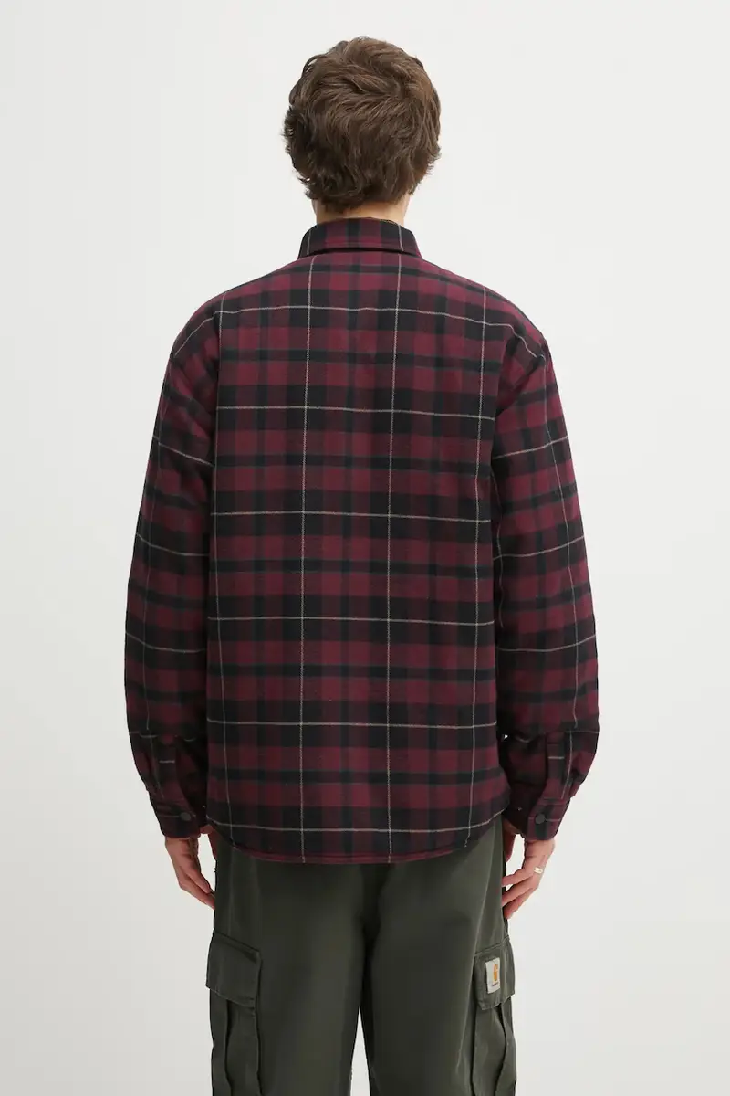 giacca camicia Gargan Shirt Jac uomo colore granata I035322.35YXX miniatura 3