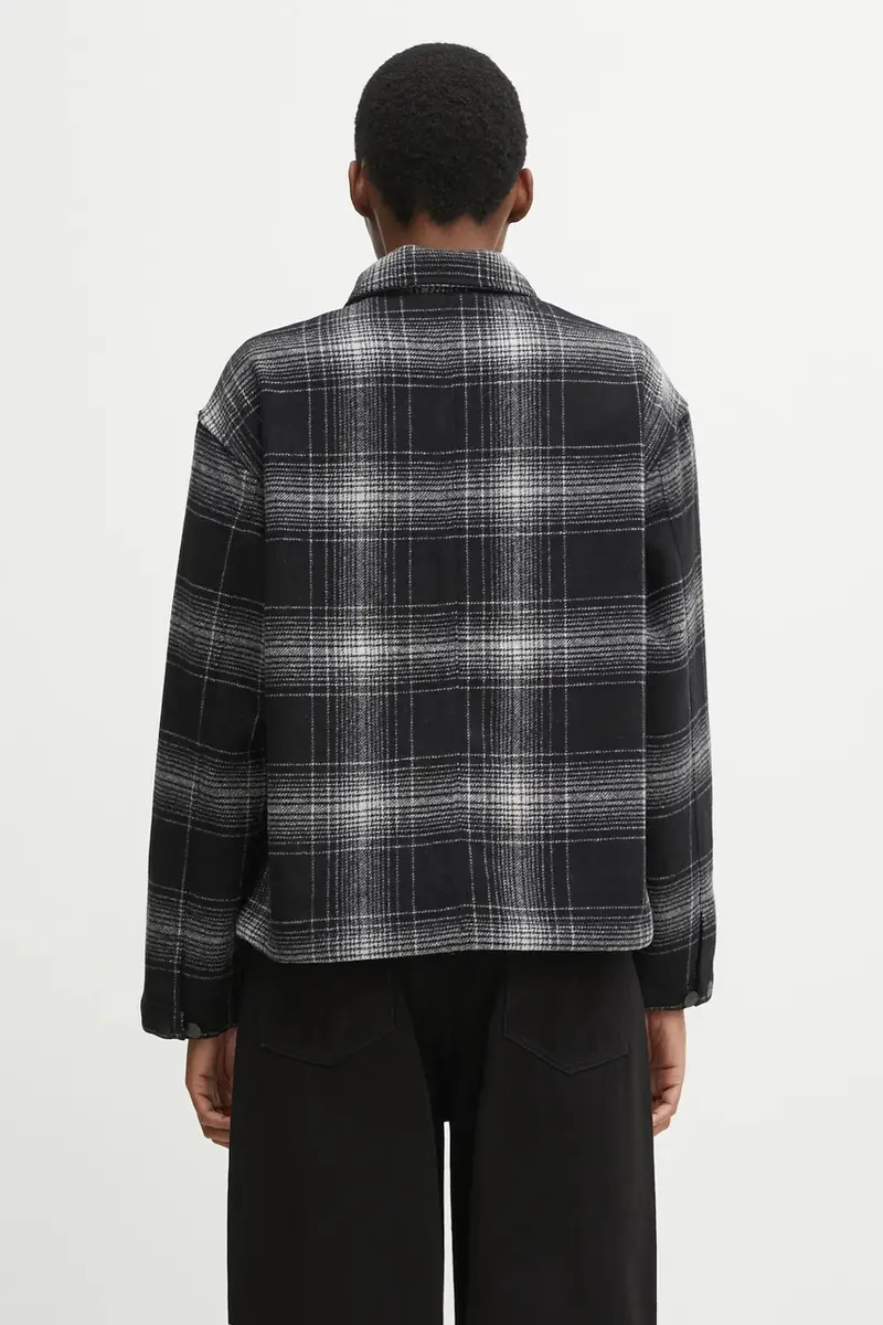 giacca con lana W' Brennan Shirt Jac colore grigio I035519.34JXX miniatura 3