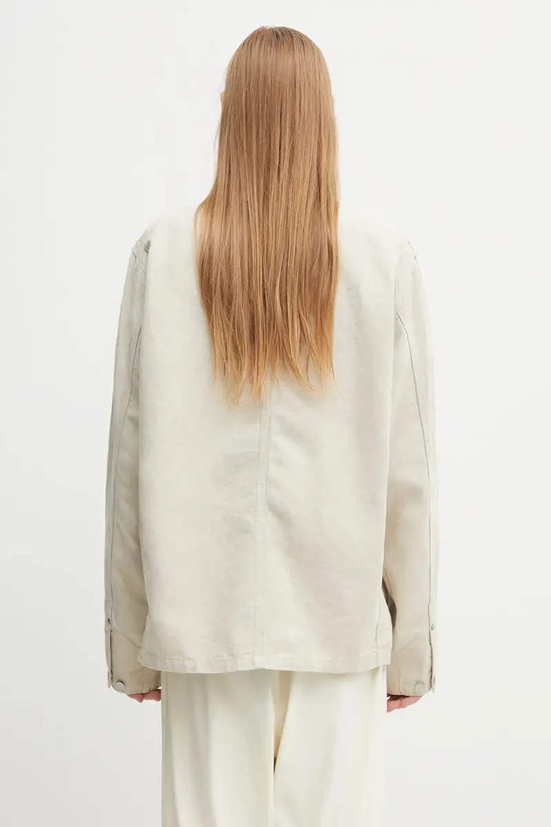 giacca con lino Walter Chore colore beige I035552.502 miniatura 3