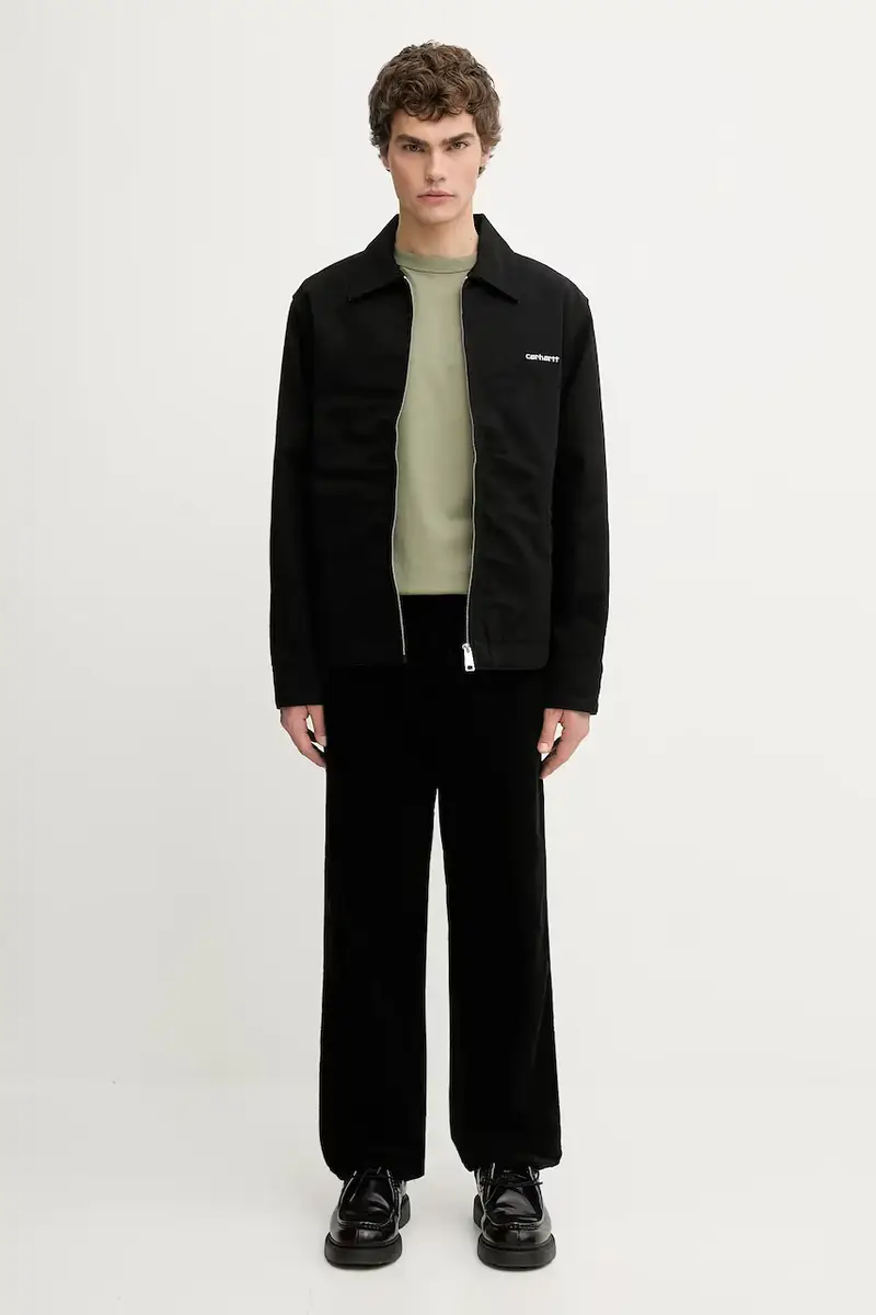 giacca di jeans Module Script Jacket colore nero I035621.0D201 miniatura 5