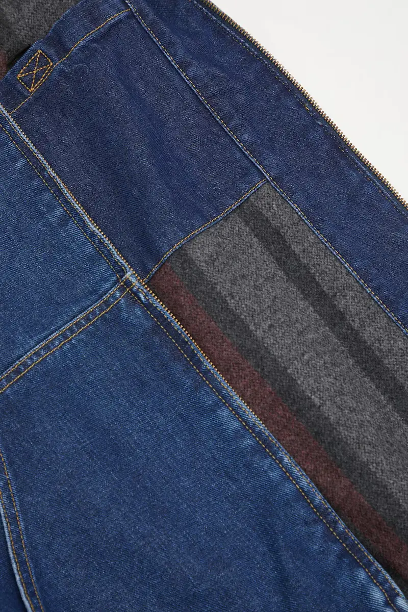 giacca di jeans OG Active Jacket colore blu I032232.106 miniatura 5