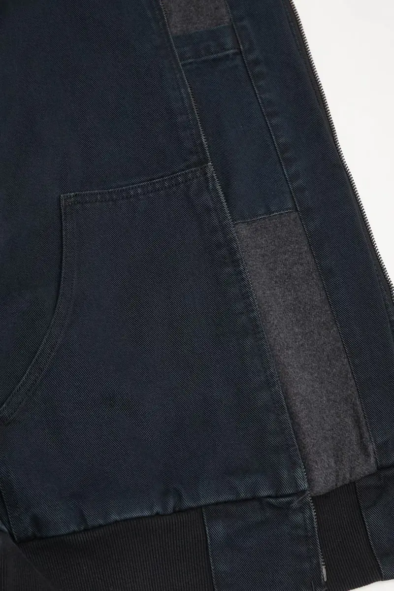 giacca di jeans OG Active Jacket colore blu navy I032232.01LF miniatura 5