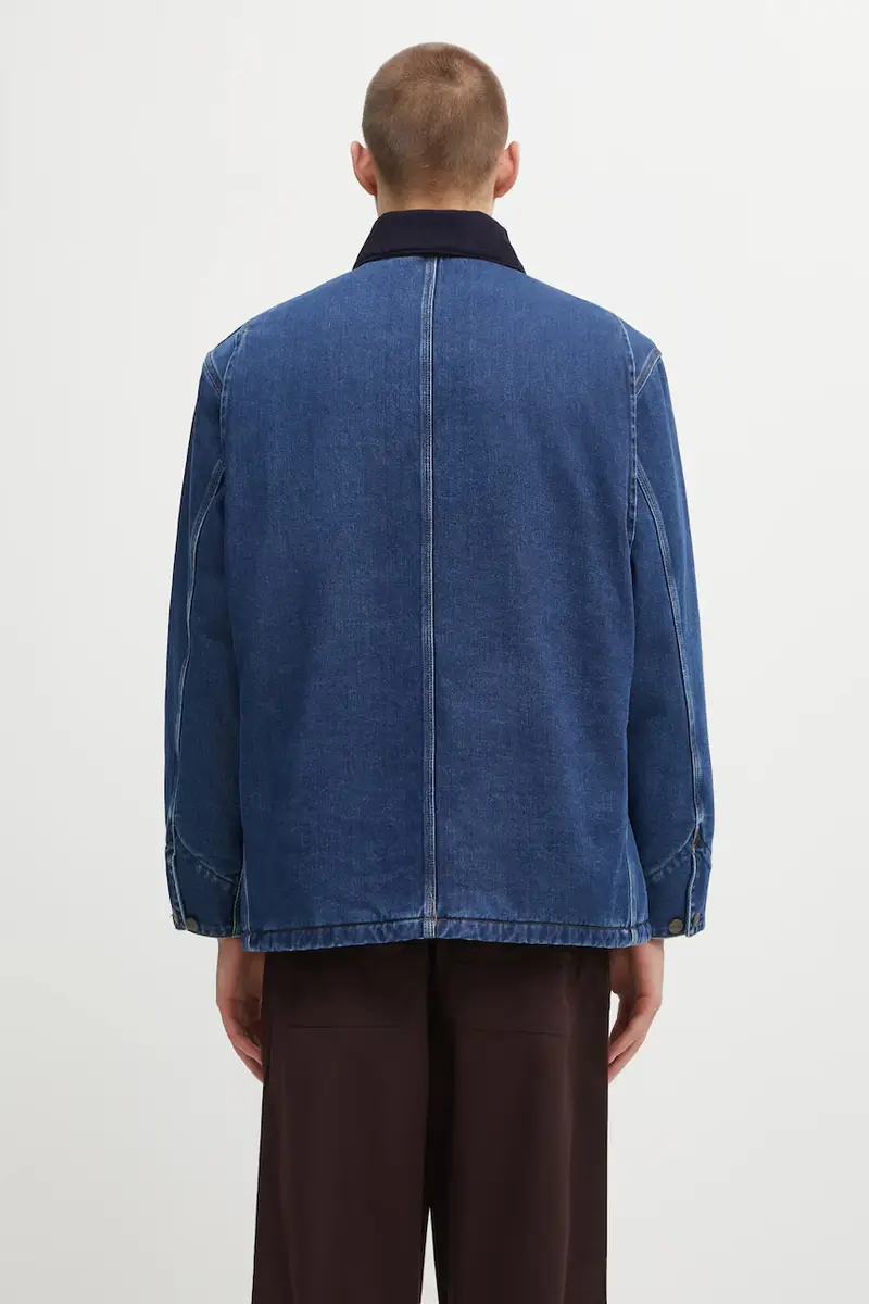 giacca di jeans OG Chore Coat colore blu I035877.45306 miniatura 3