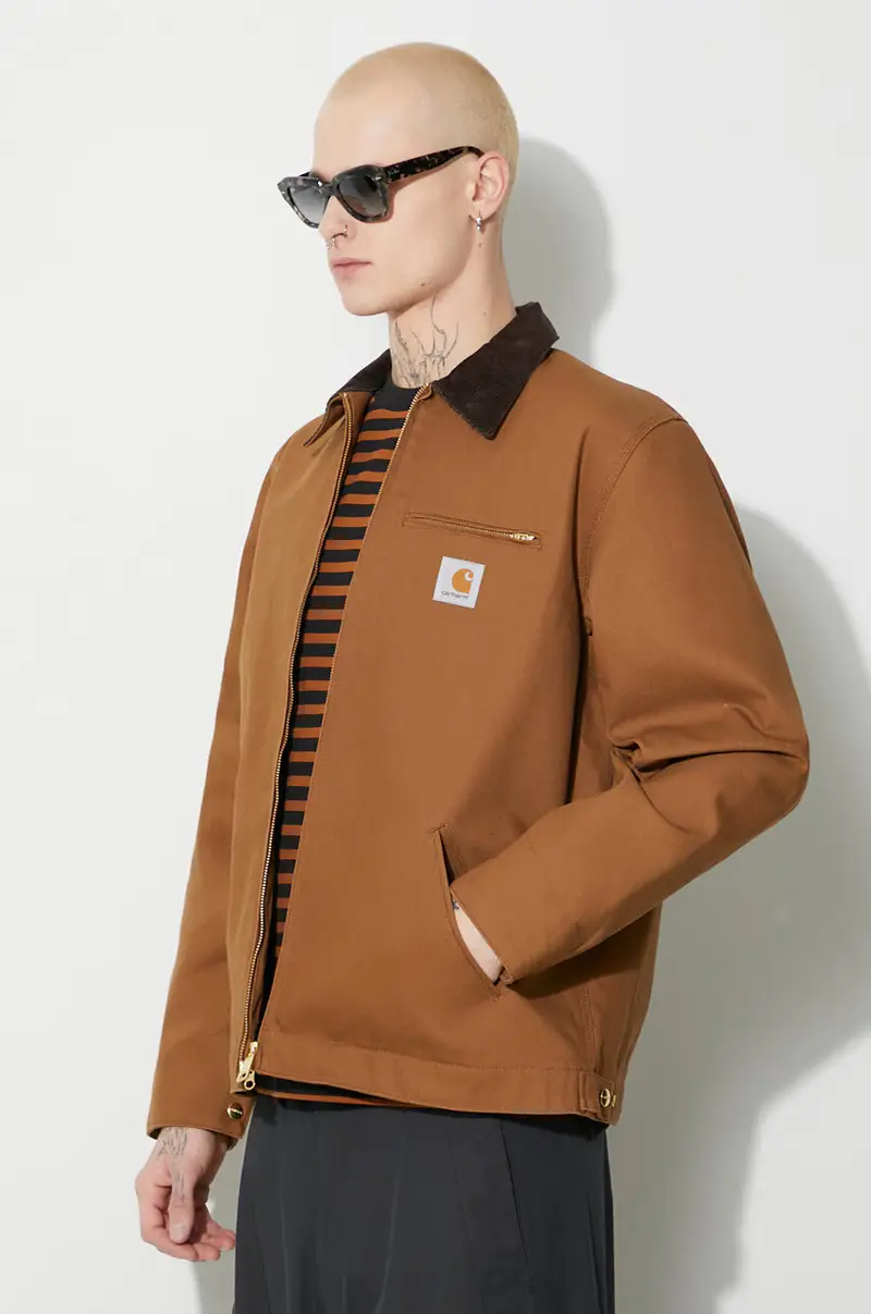 Carhartt WIP Jeans Uomo Marrone 2988247 miniatura 4