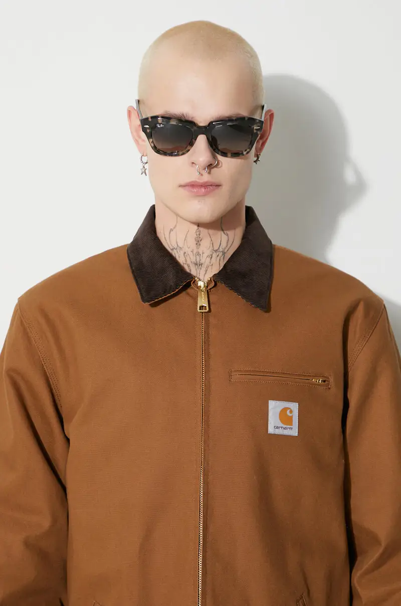 Carhartt WIP Jeans Uomo Marrone 2988247 miniatura 5