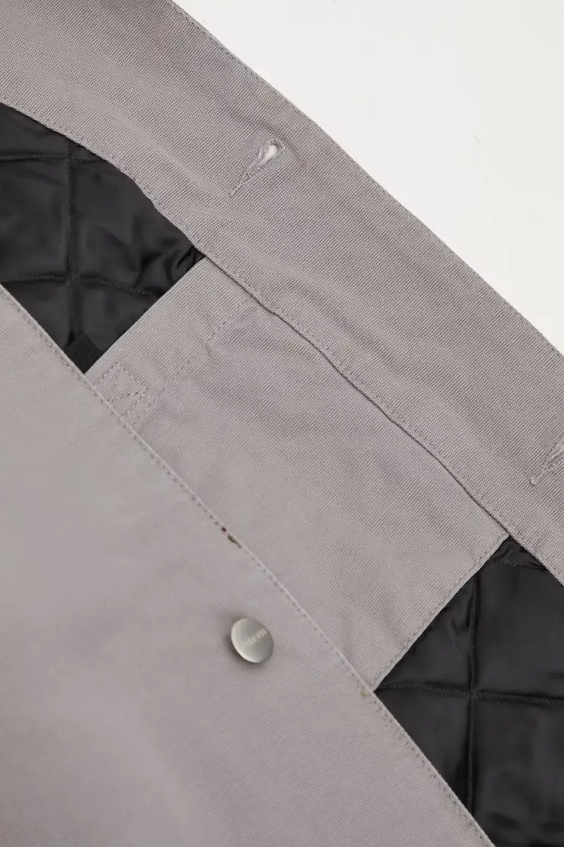 giacca di jeans W' Webster Coat colore grigio I035676.3D306 miniatura 5