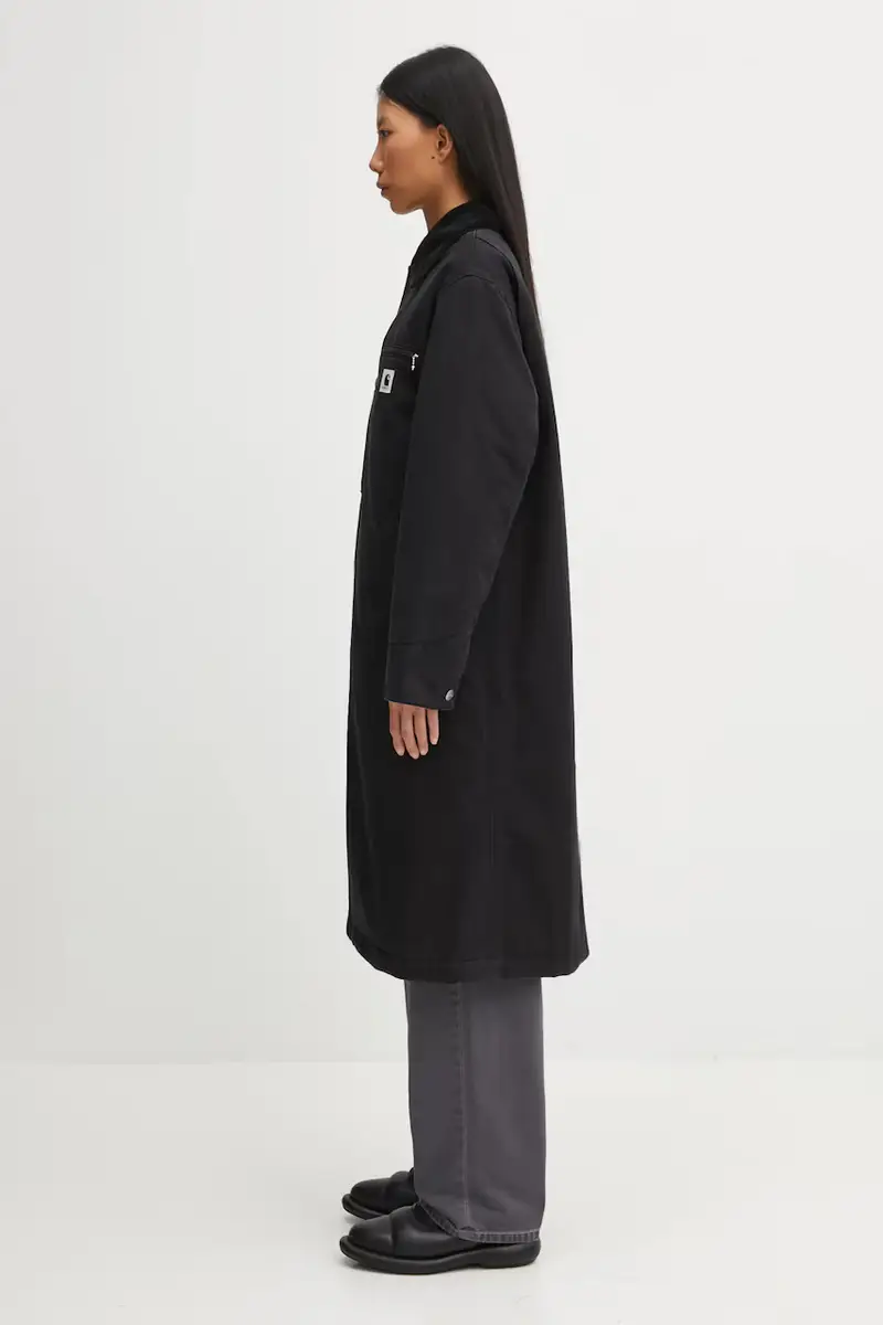 giacca di jeans W' Webster Coat colore nero I035676.0 miniatura 2