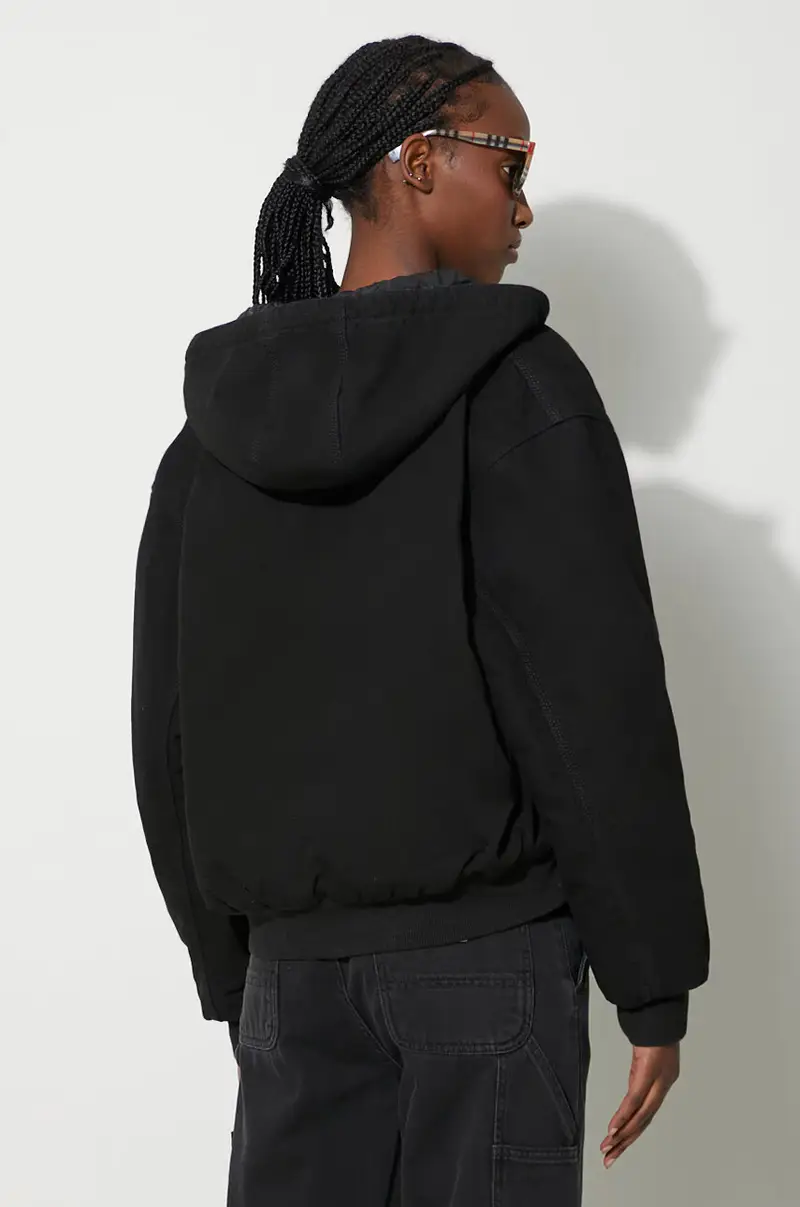 giacca donna colore nero miniatura 3