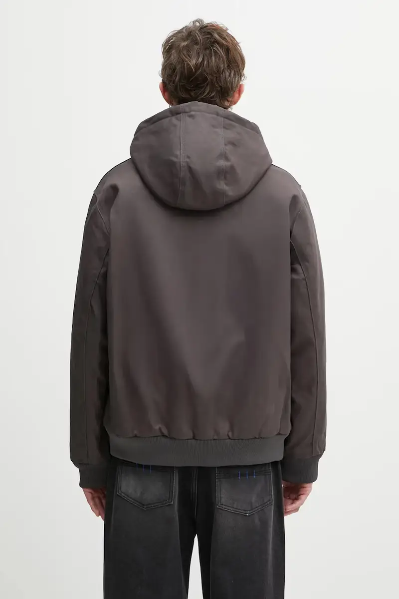 giacca in cotone Active Jacket colore grigio I023083.8701 miniatura 3