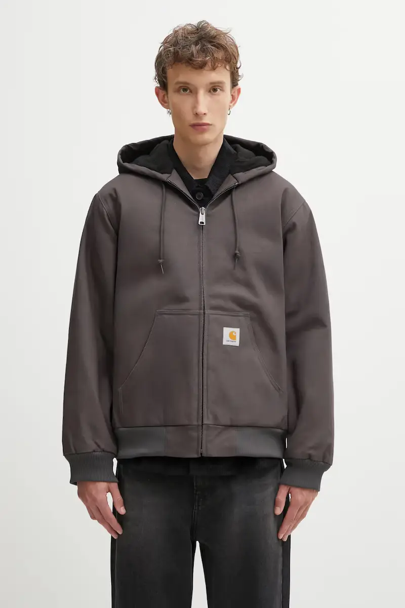 giacca in cotone Active Jacket colore grigio I023083.8701